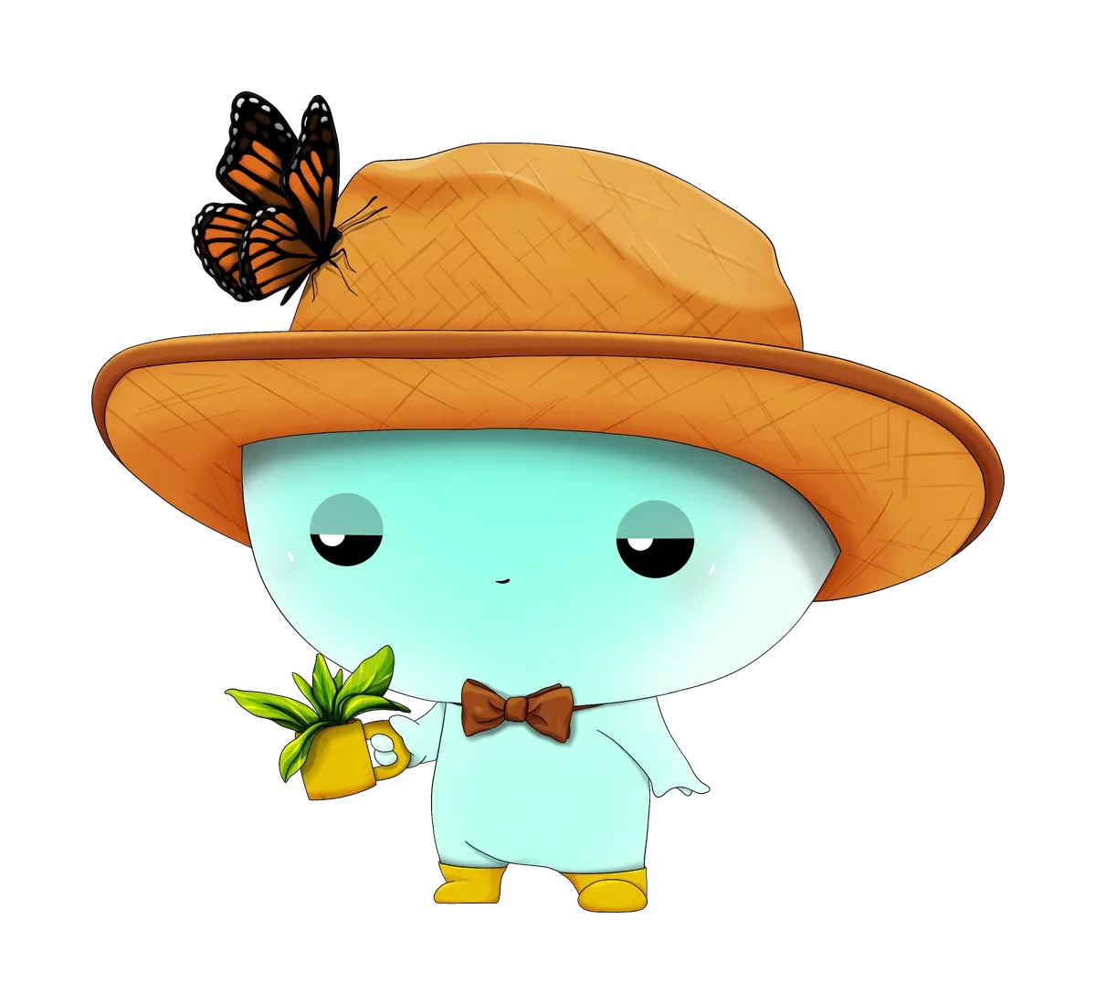 pip straw hat